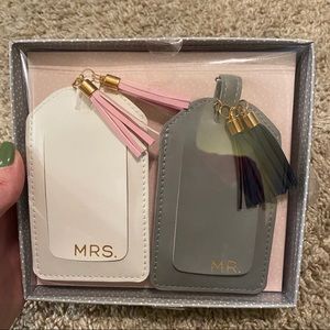 Mr. & Mrs. Luggage Tags